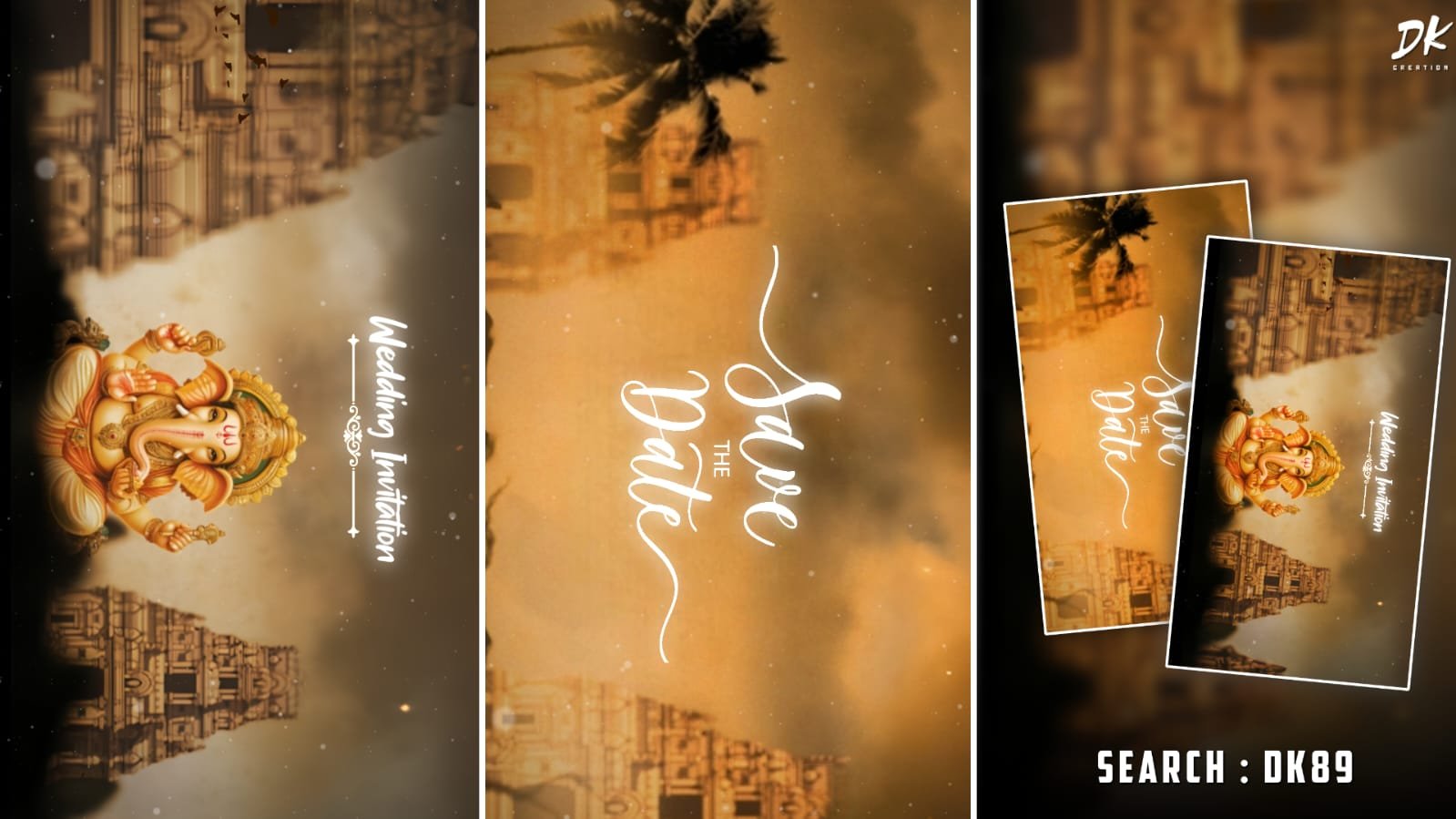 Wedding Invitation Video Editing By DK89