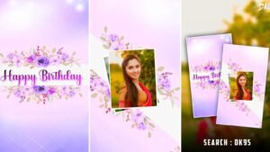 Birthday Video Editing in Alight motion By DK95