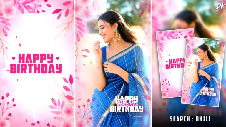 Birthday Video Editing in Alight motion By DK111