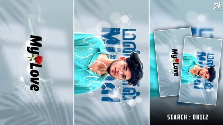 Love song video editing in Tamil By DK112