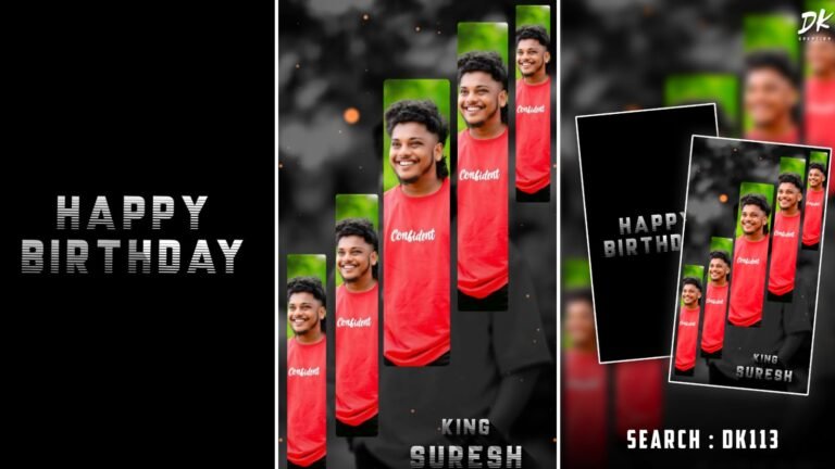 Boy's special Birthday Video Editing By DK113