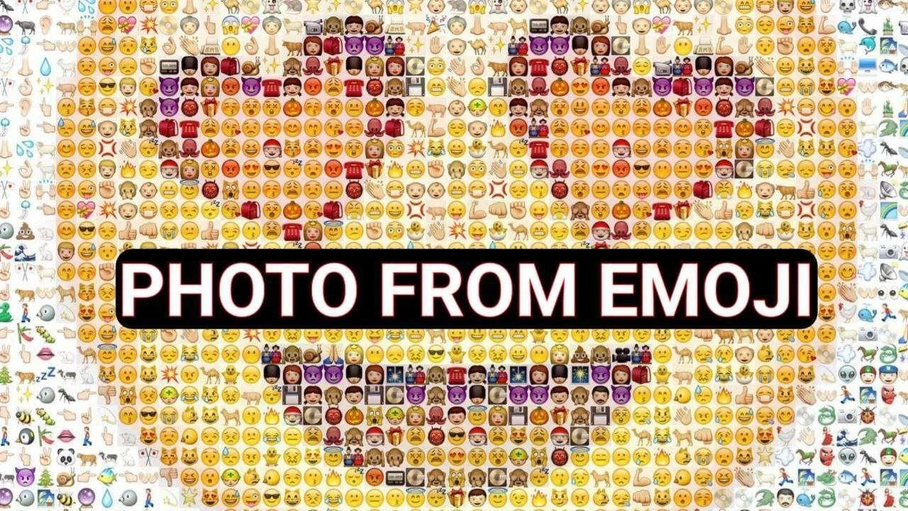 Convert Normal Photo Into Emoji Photos By 009
